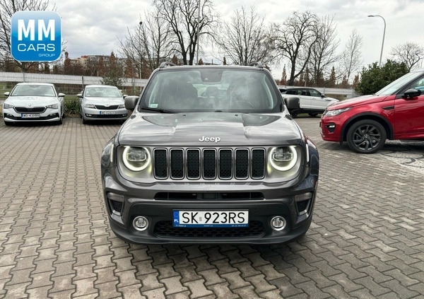 Jeep Renegade cena 80850 przebieg: 93300, rok produkcji 2019 z Nowy Targ małe 154